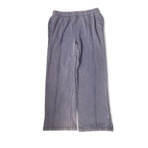 Offline by Aerie Gray/Blue Super Wide Sweatpants